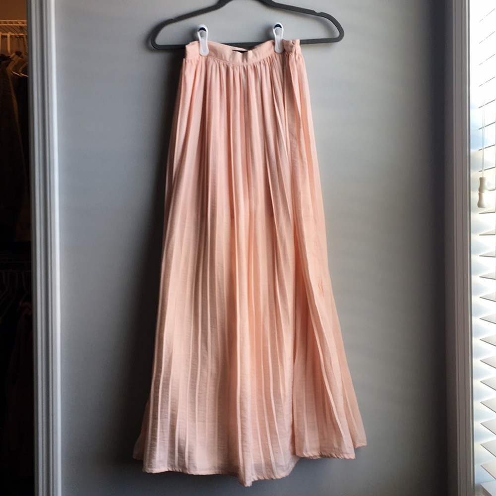 Forever21 Pleated Maxi Skirt